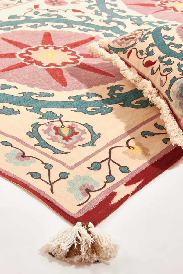 Manta Suzani Violet 140X220