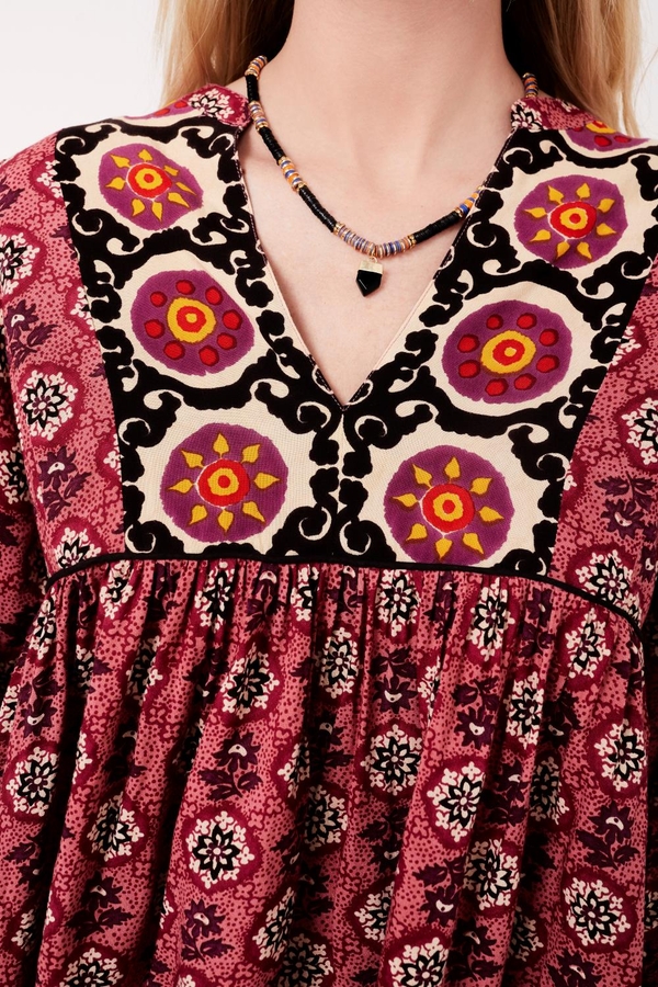 camisa osaka suzani mix