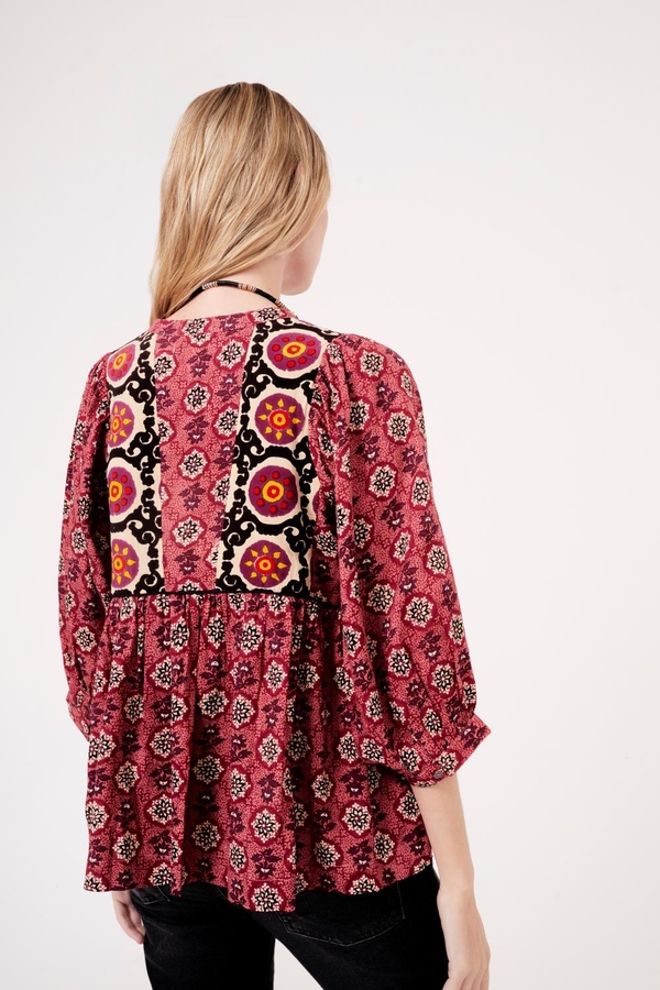 camisa osaka suzani mix