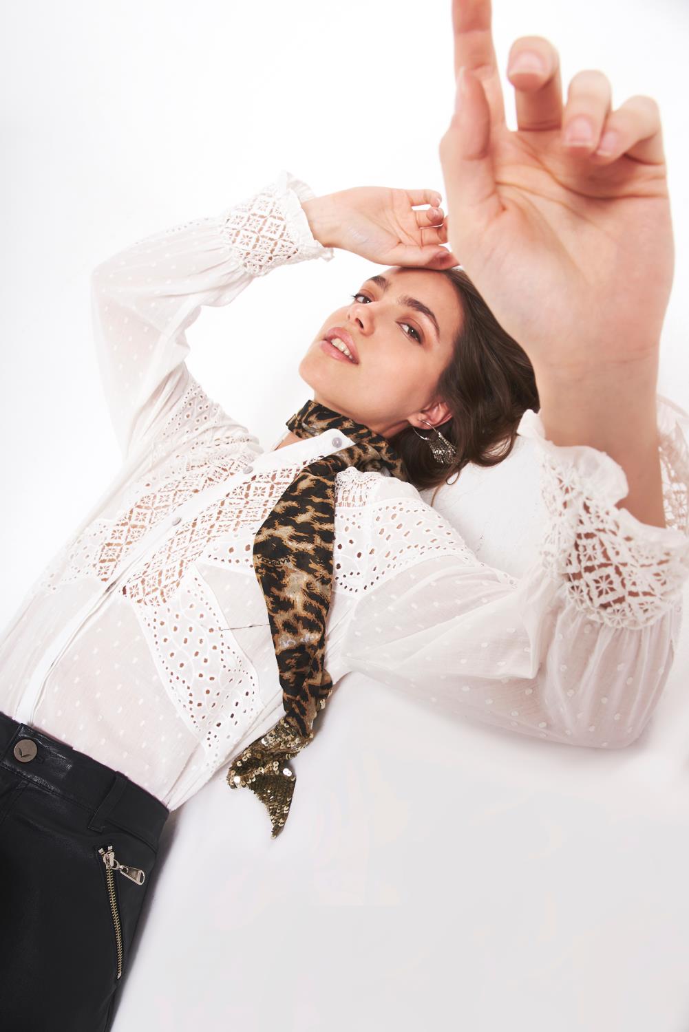 camisa lace mix