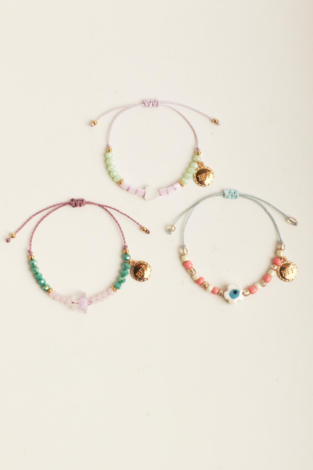 pulsera set best friend girls