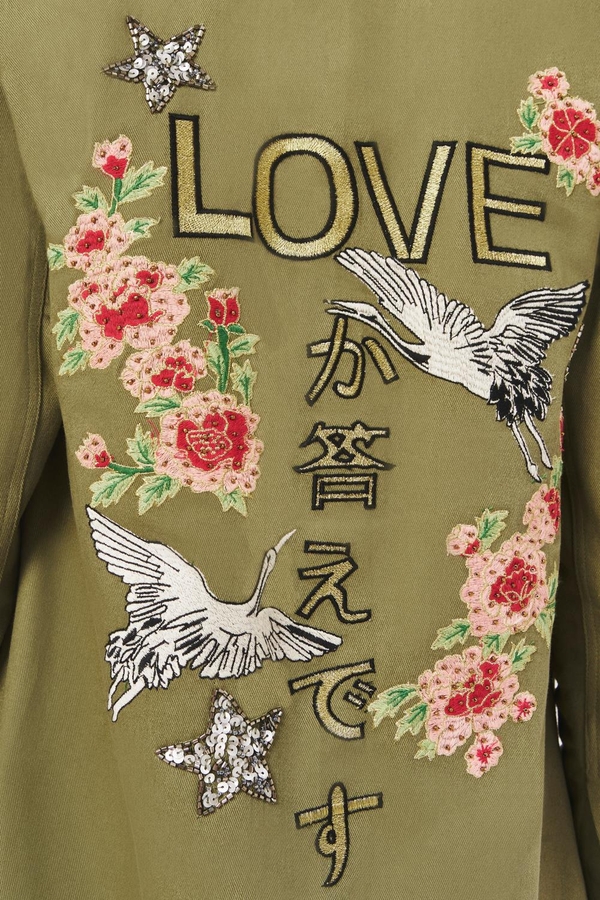 chaqueta militar love