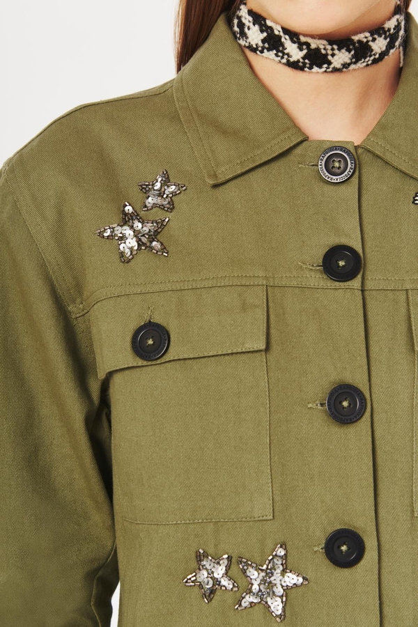 chaqueta militar love