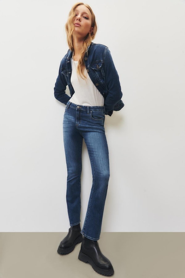 jean flare azulette