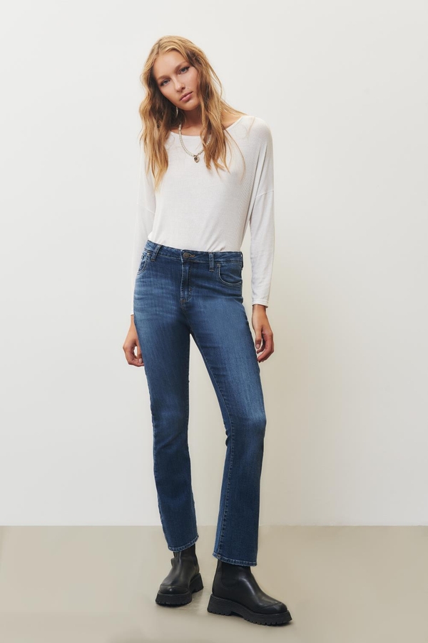 jean flare azulette