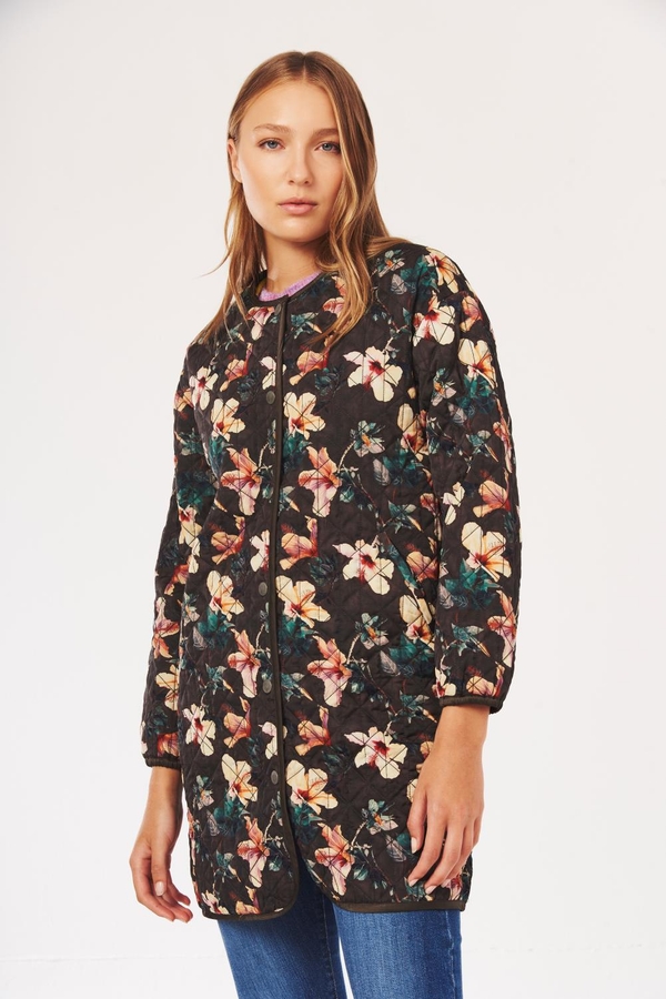 chaqueta poki flores