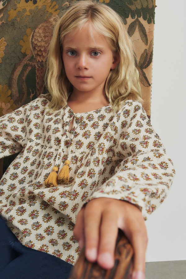 camisa paisley girls