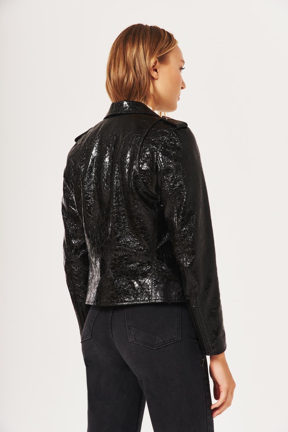chaqueta star new cuero