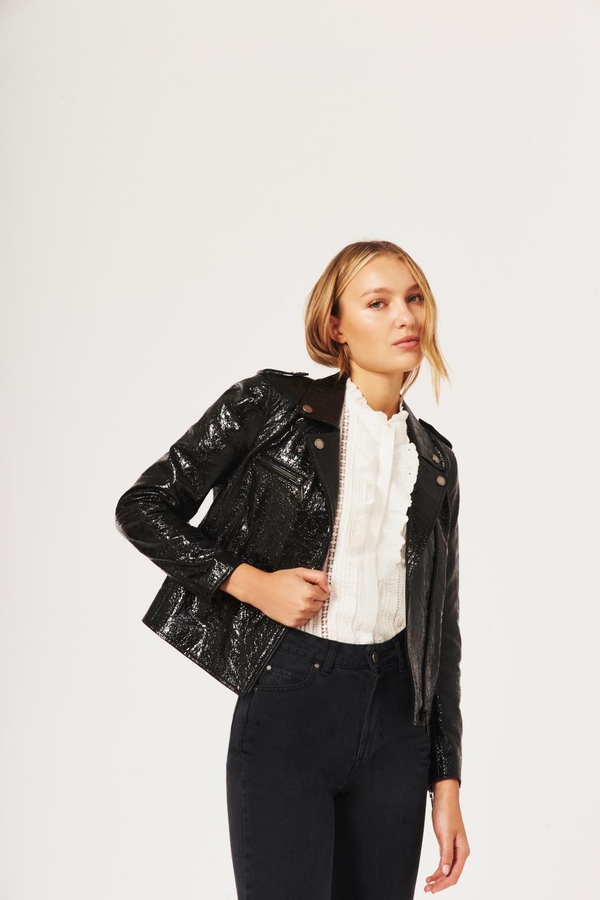 chaqueta star new cuero