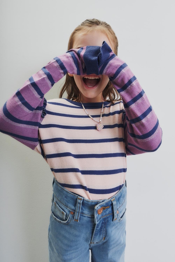 sweater stripes girls