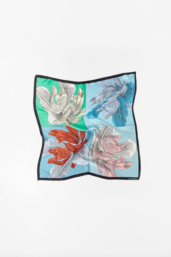 pañuelo amapola block 65x65