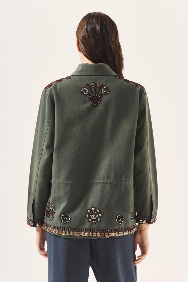 chaqueta army hearts