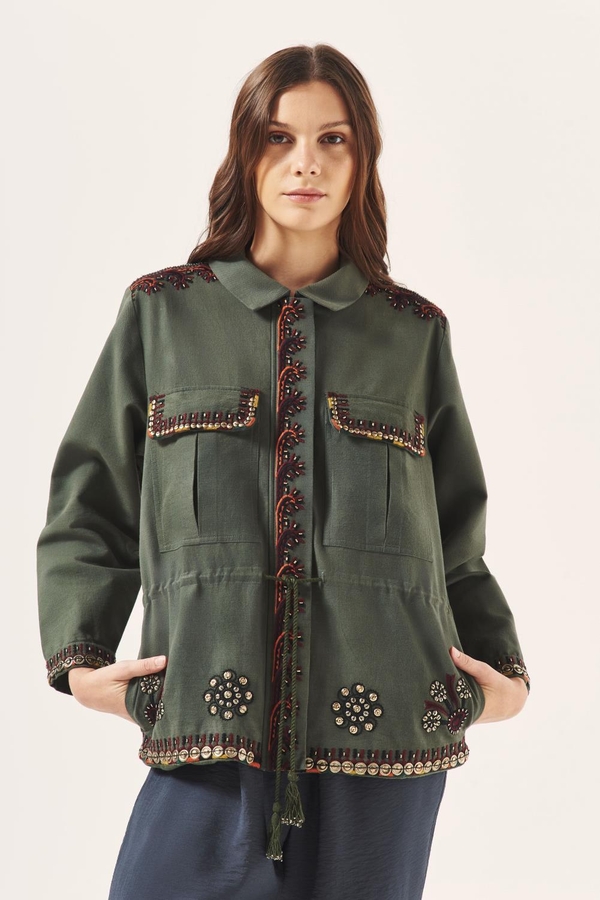 chaqueta army hearts