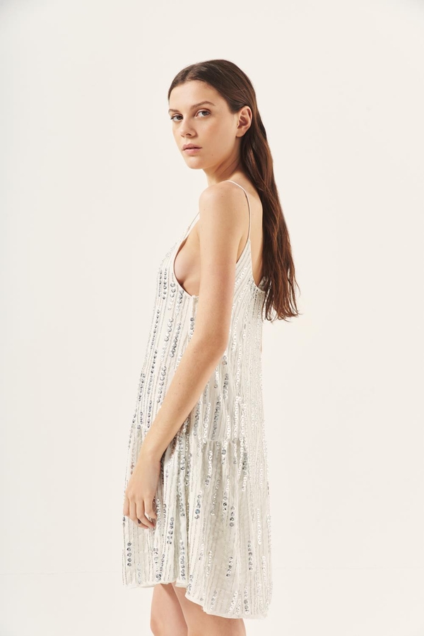 vestido deepika shine short