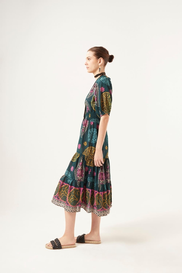 vestido anne floral