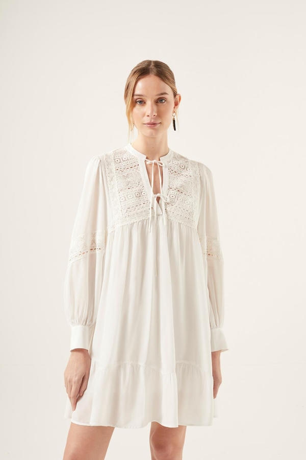 vestido nature laces