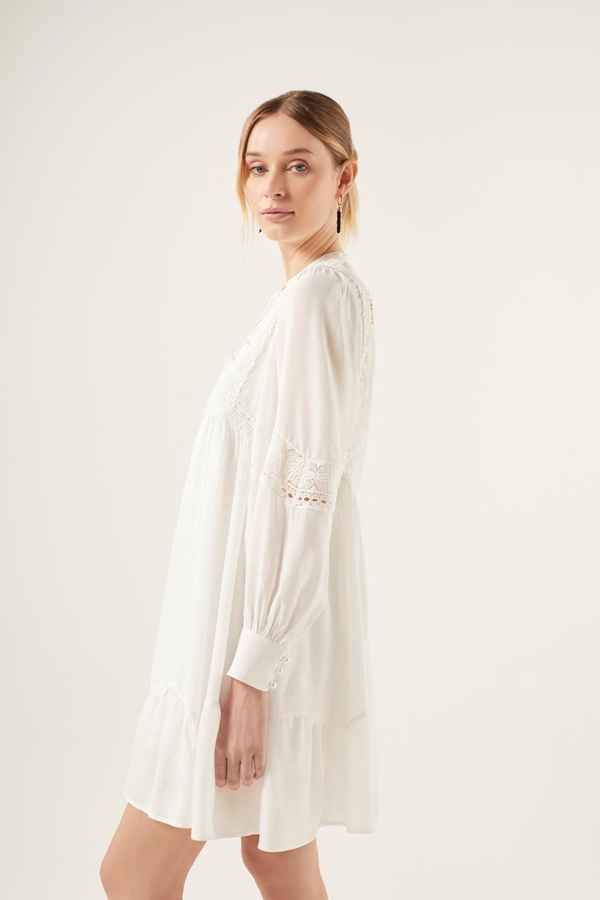 vestido nature laces