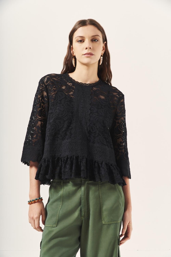 camisa jamie lace