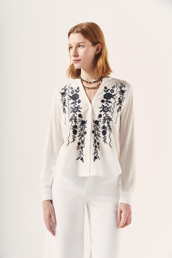 camisa amalita marine dark