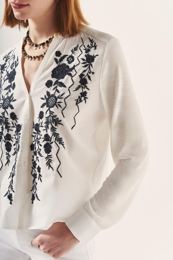 camisa amalita marine dark