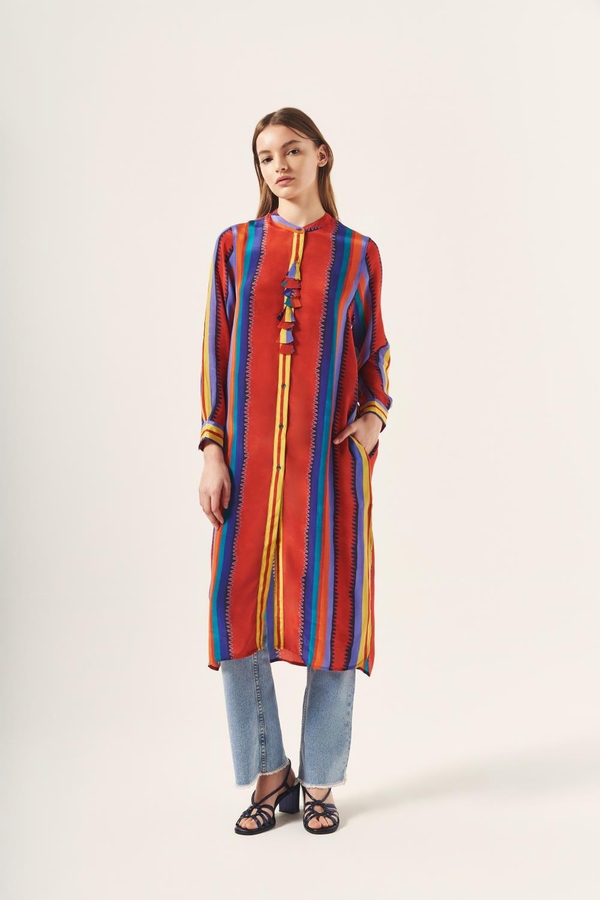 camisa saitama stripes