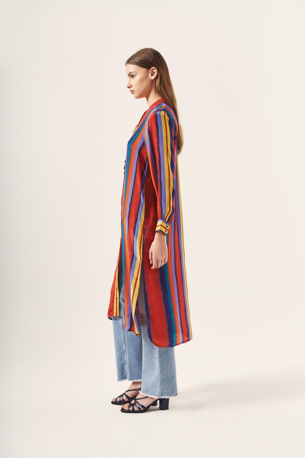 camisa saitama stripes