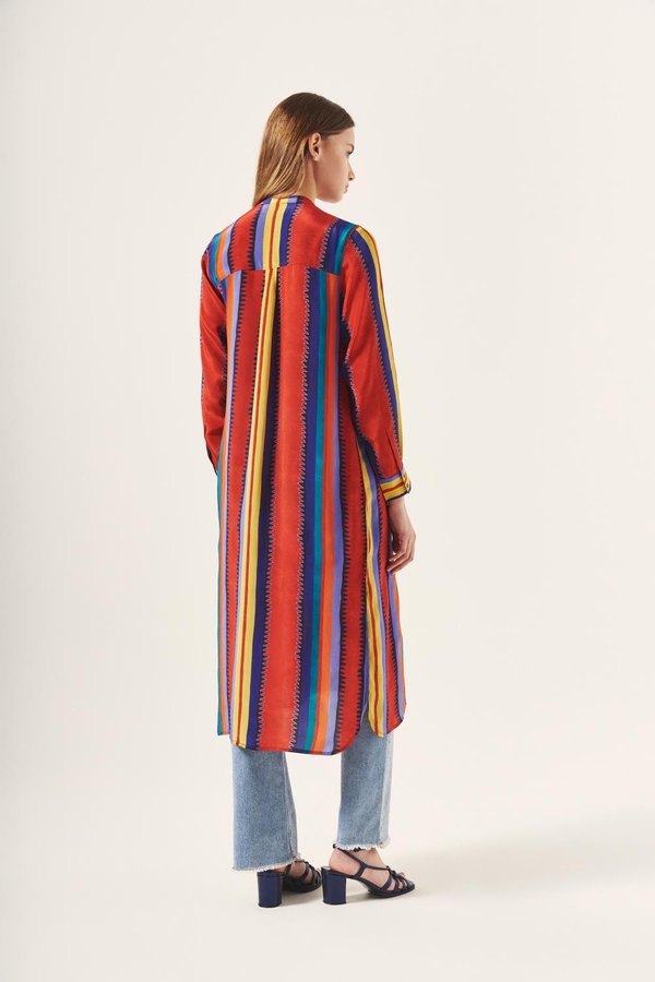 camisa saitama stripes