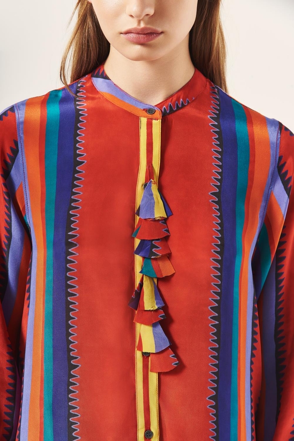 camisa saitama stripes