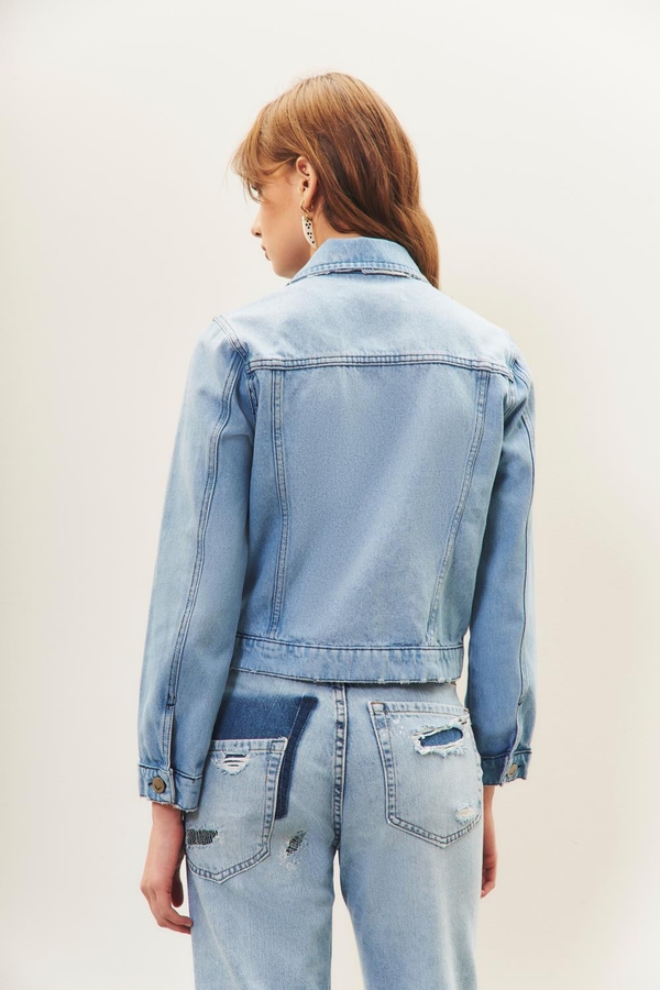 campera basic denim