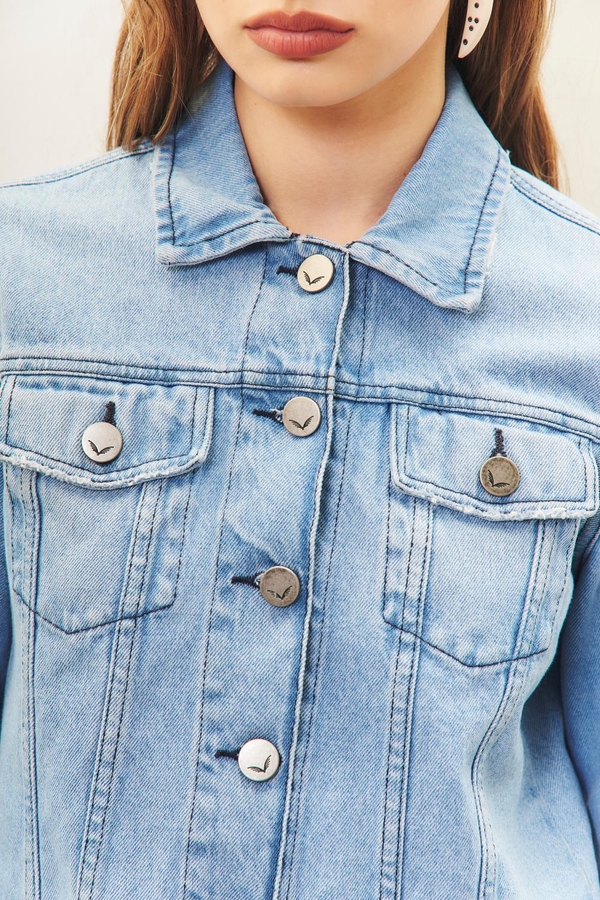 campera basic denim