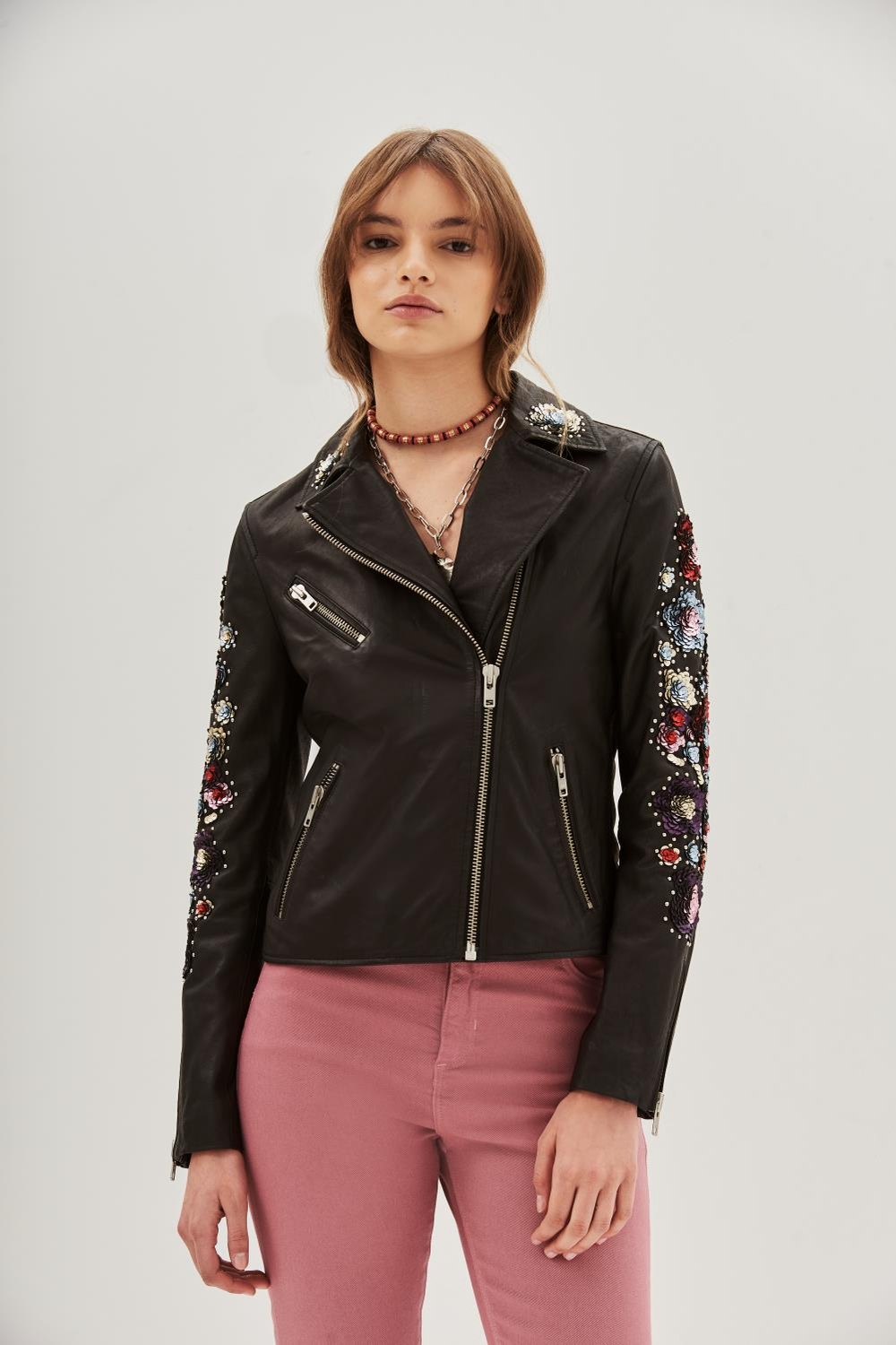 chaqueta new colors cuero