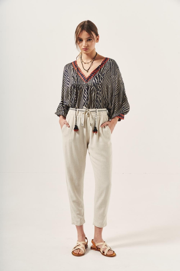 pantalon lino josie