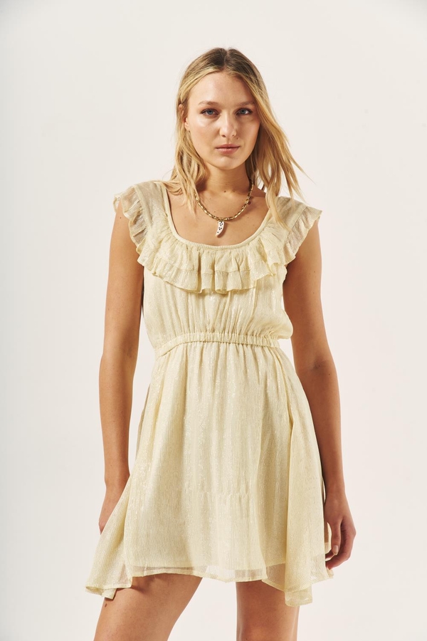 vestido livonia plain