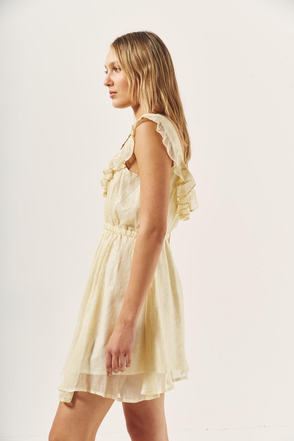vestido livonia plain