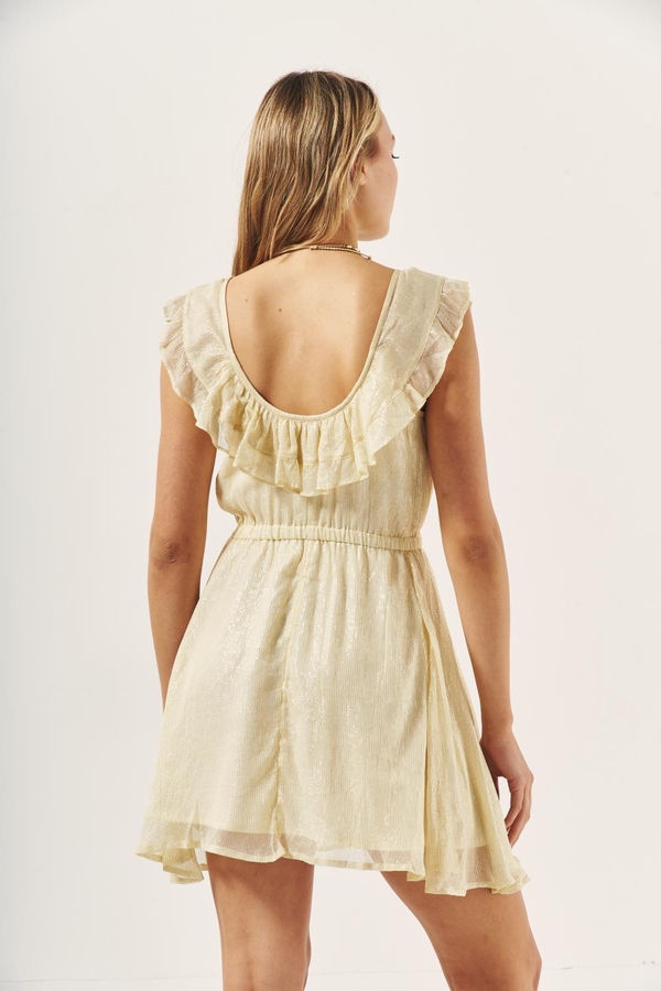 vestido livonia plain