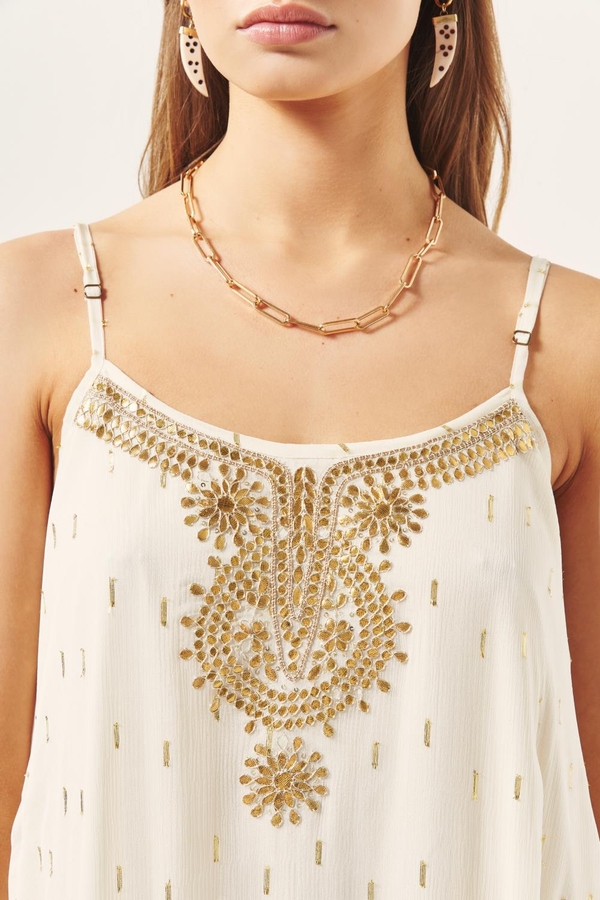 vestido ally shine