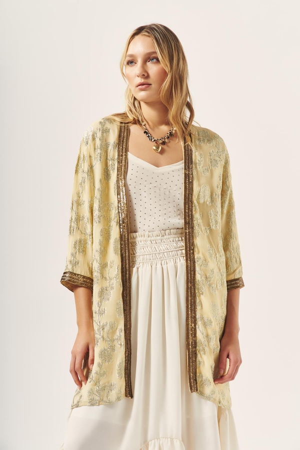 saco met jacquard