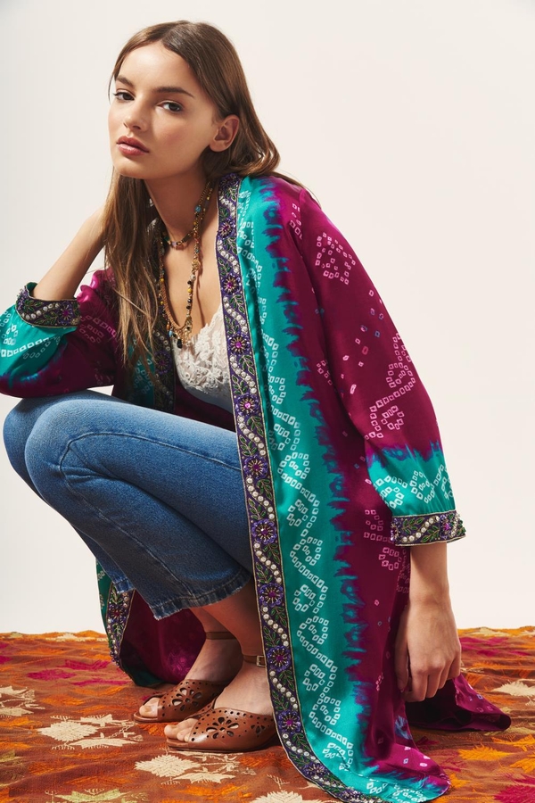 kimono bandani shibori