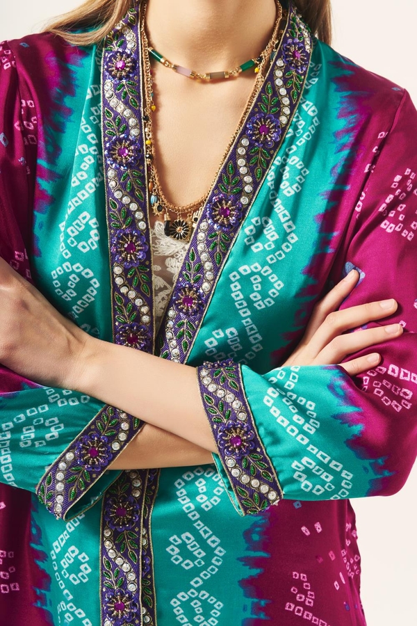 kimono bandani shibori