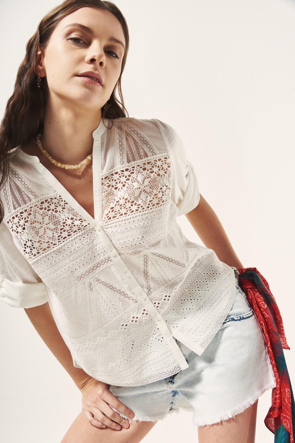 camisa amalita laces