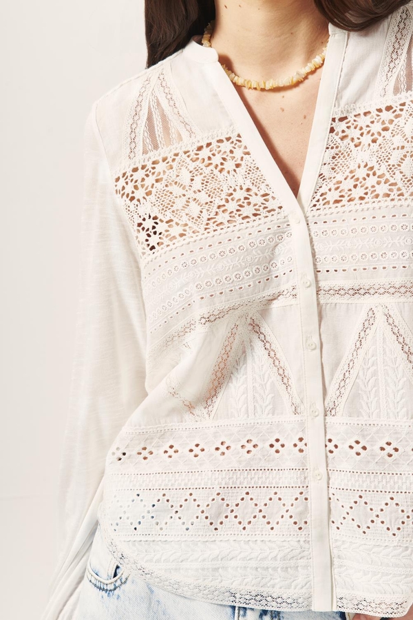 camisa amalita laces