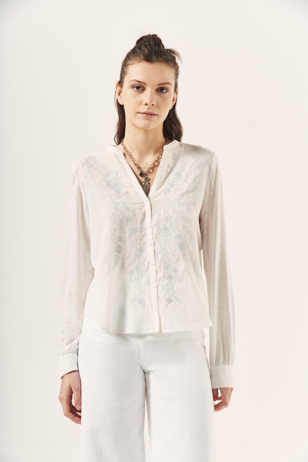 camisa amalita marine lurex