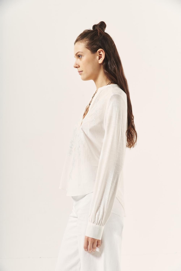 camisa amalita marine lurex
