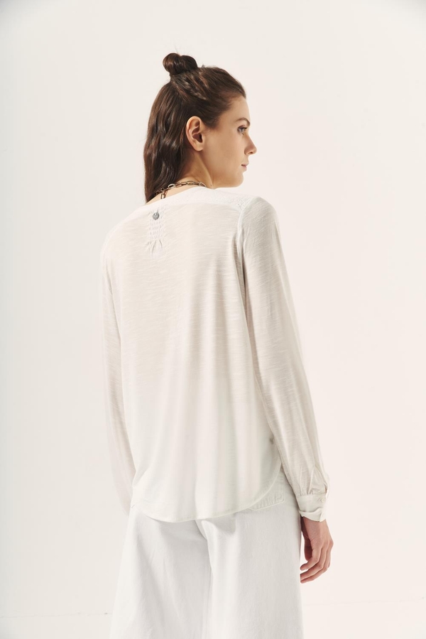 camisa amalita marine lurex