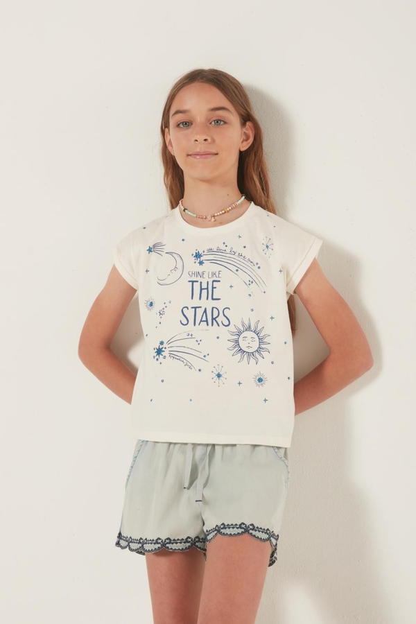 polera peace girls
