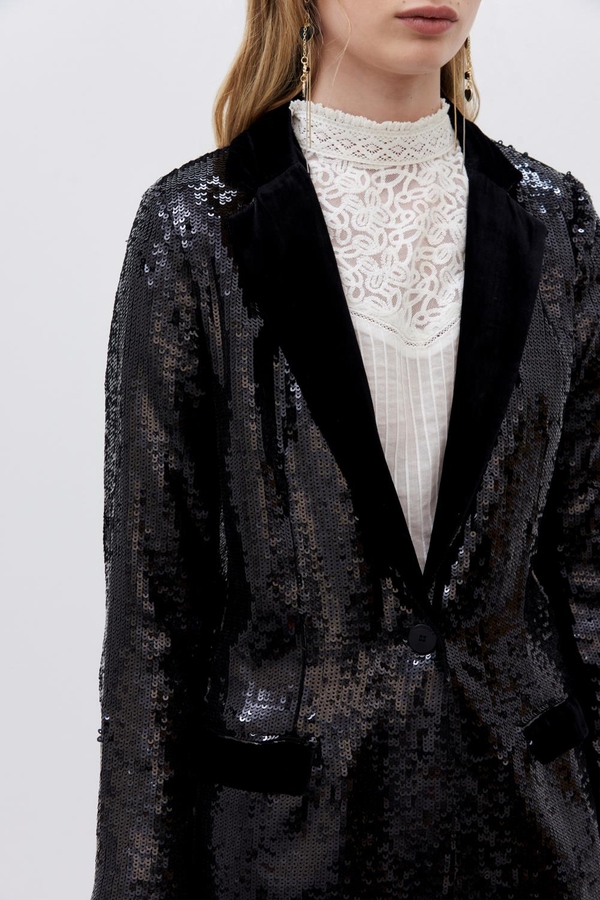 saco frederic sequins