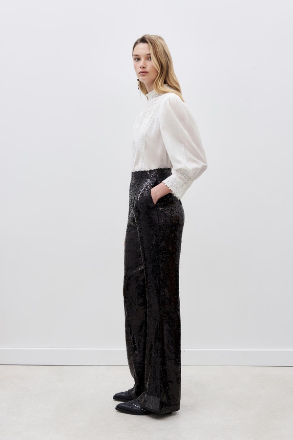 pantalon diodore sequins