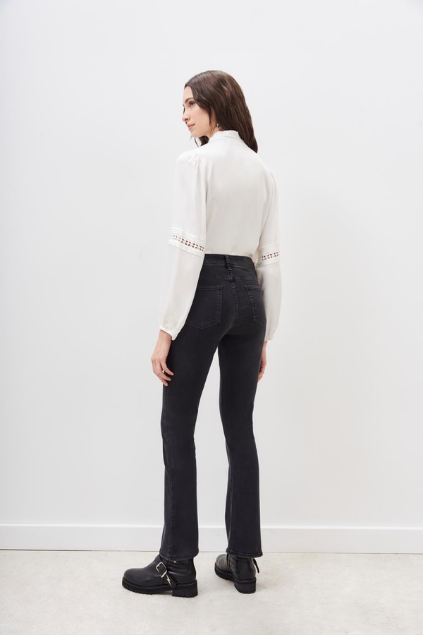 jean flare classic black