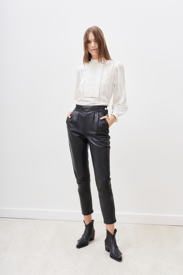 pantalon cheer cuero