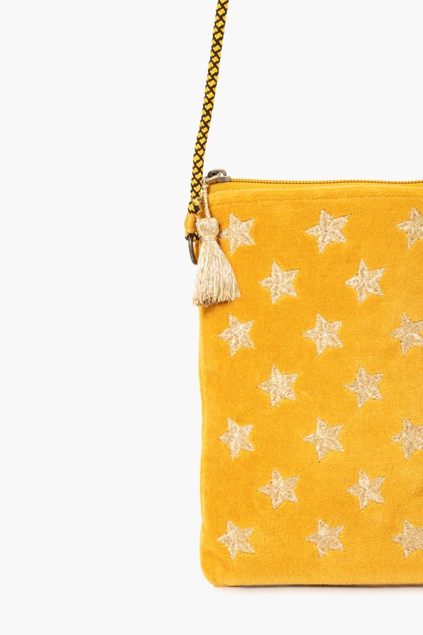 bolso velvet stars 13x20